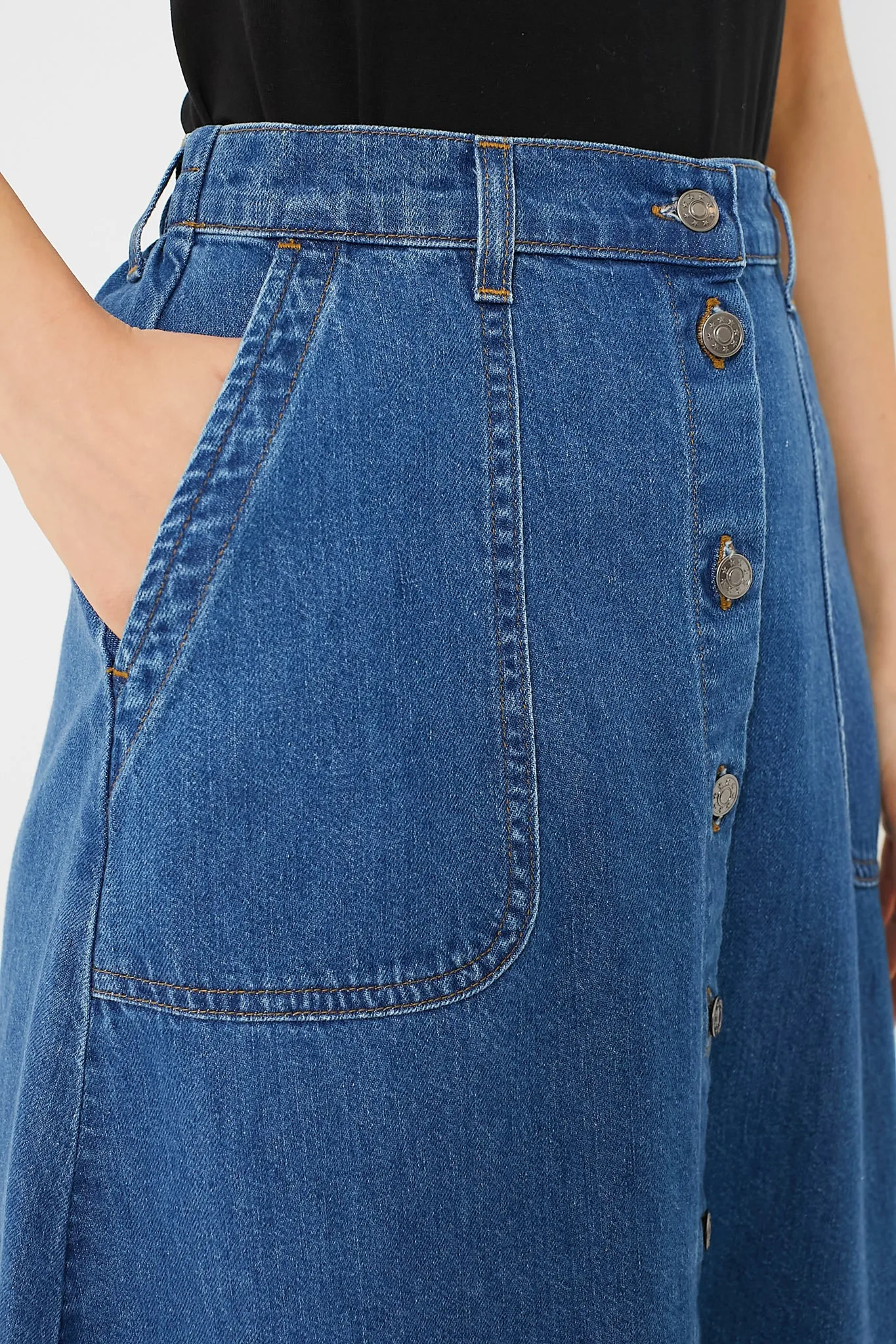 Maritime Gerri Denim Skirt