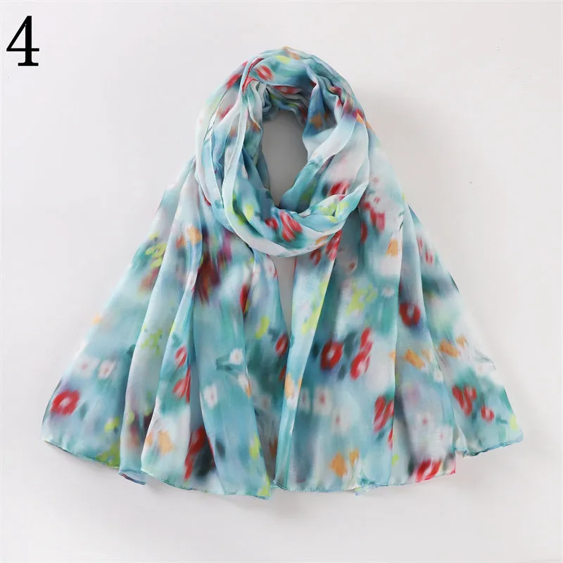 MYP010 Fashionable starry sky quicksand printed scarf