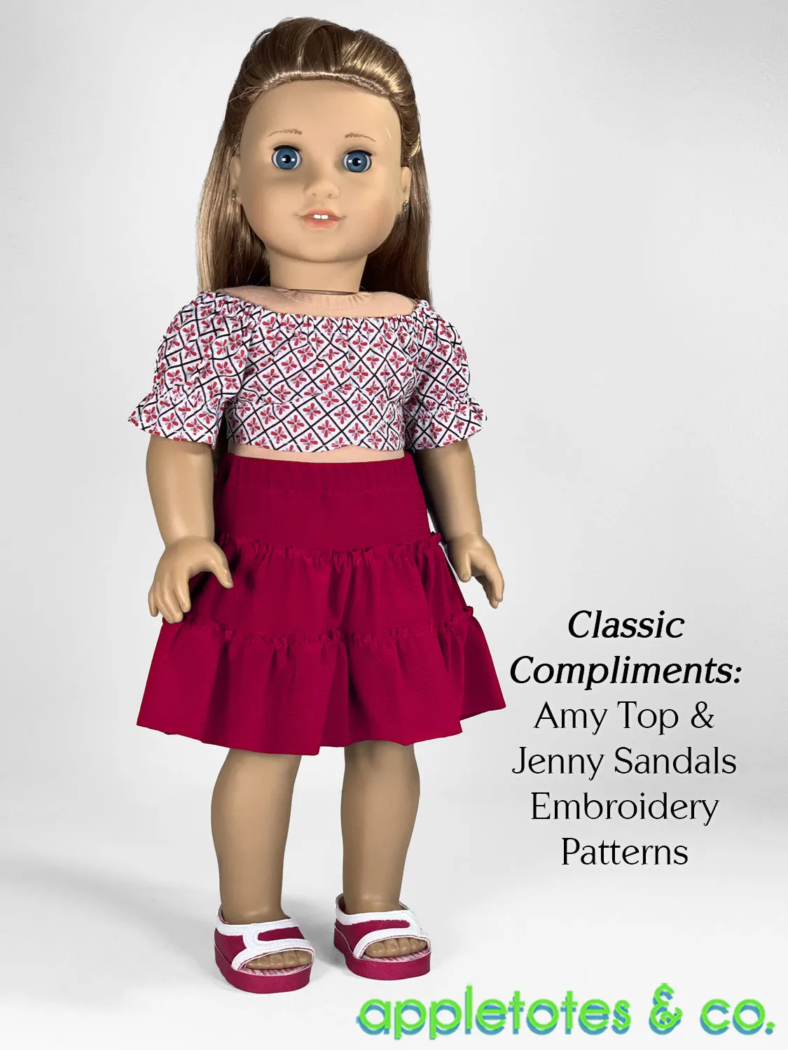 Naomi Skirt 18 Inch Doll Sewing Pattern