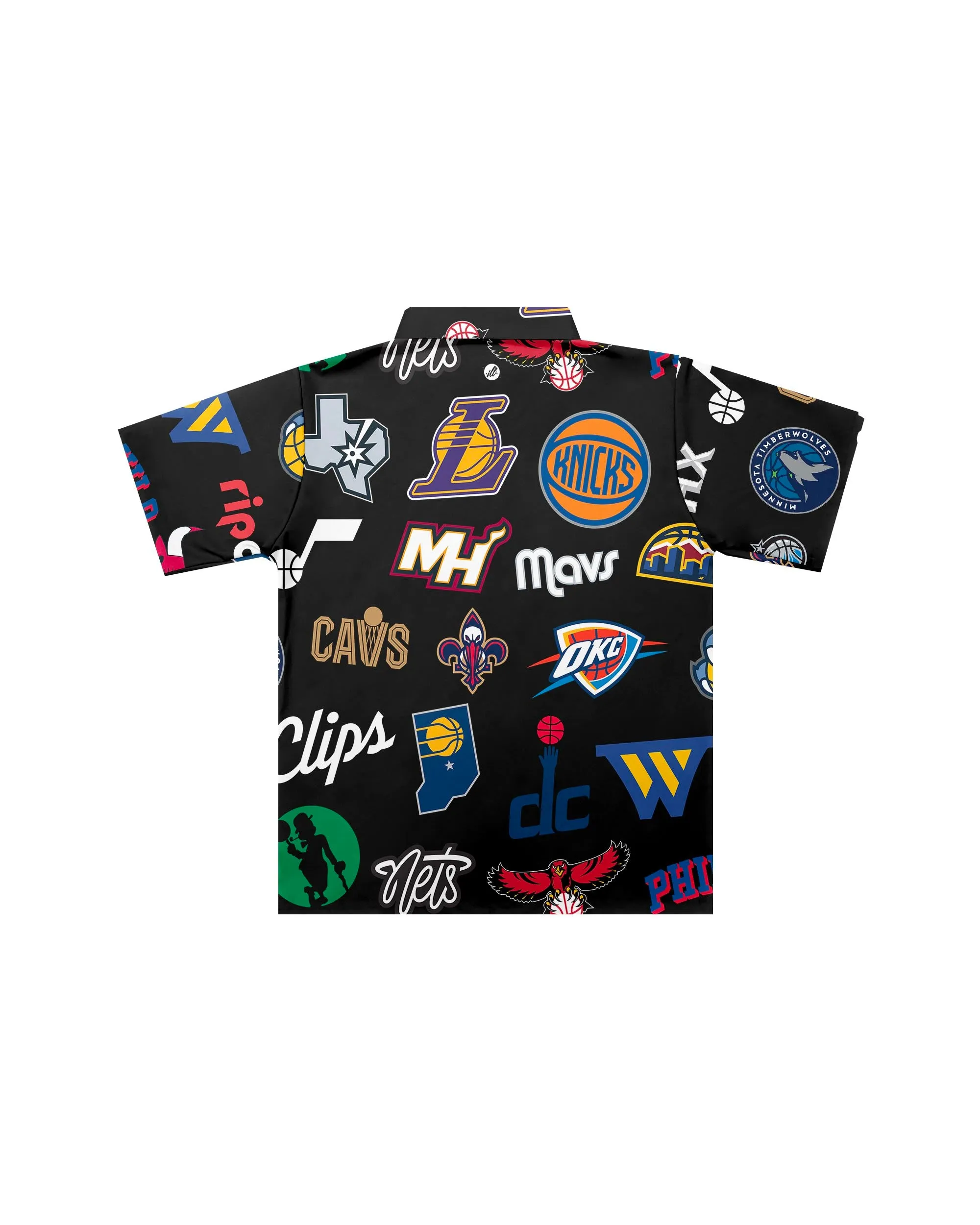 NBA SECONDARY Multi-Logo Traditional Barber Jacket