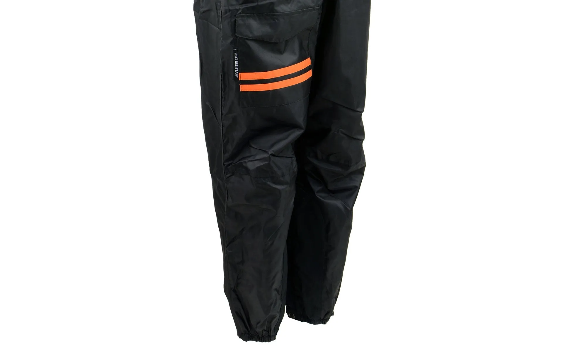 NexGen Ladies SH205101 Black and Orange Armored Hooded Water Proof