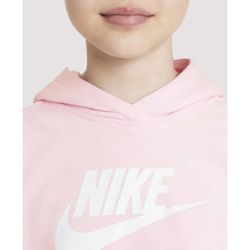 Nike Sportswear Club Girls Lifestyle Hoody Pink