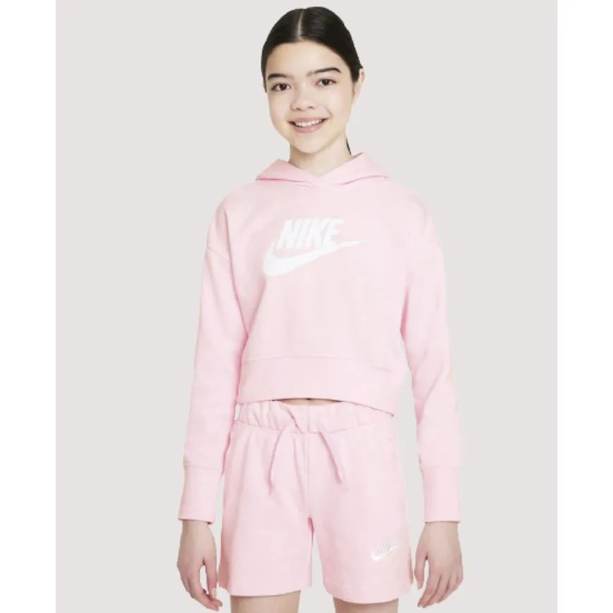 Nike Sportswear Club Girls Lifestyle Hoody Pink