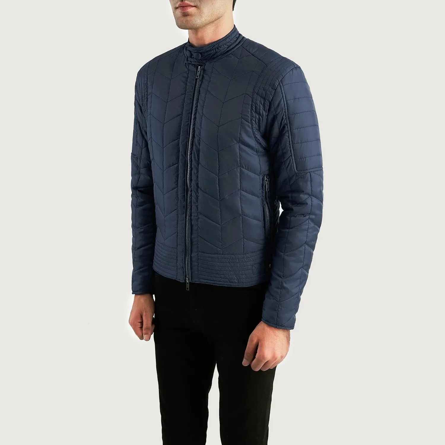 Nyle Quilted Windbreaker Jacket