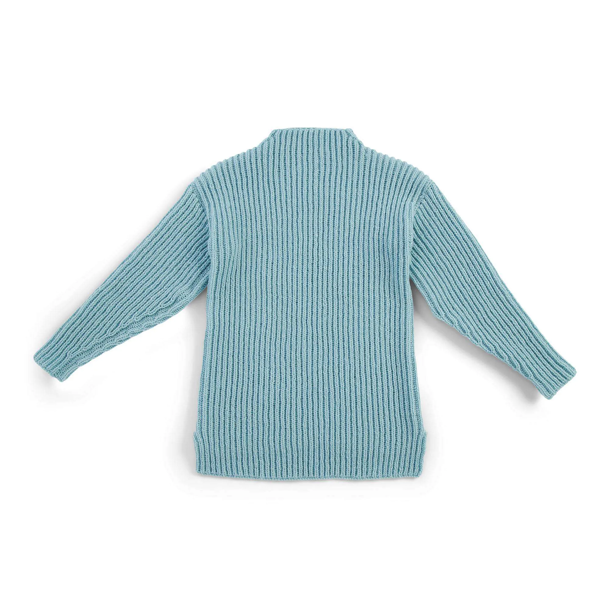 Patons Bayview Brioche Knit Pullover