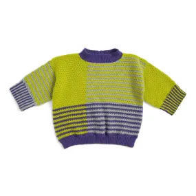 Patons Crochet Blocked & Cropped Pullover