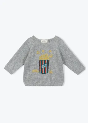 Popcorn Baby Knit Pullover