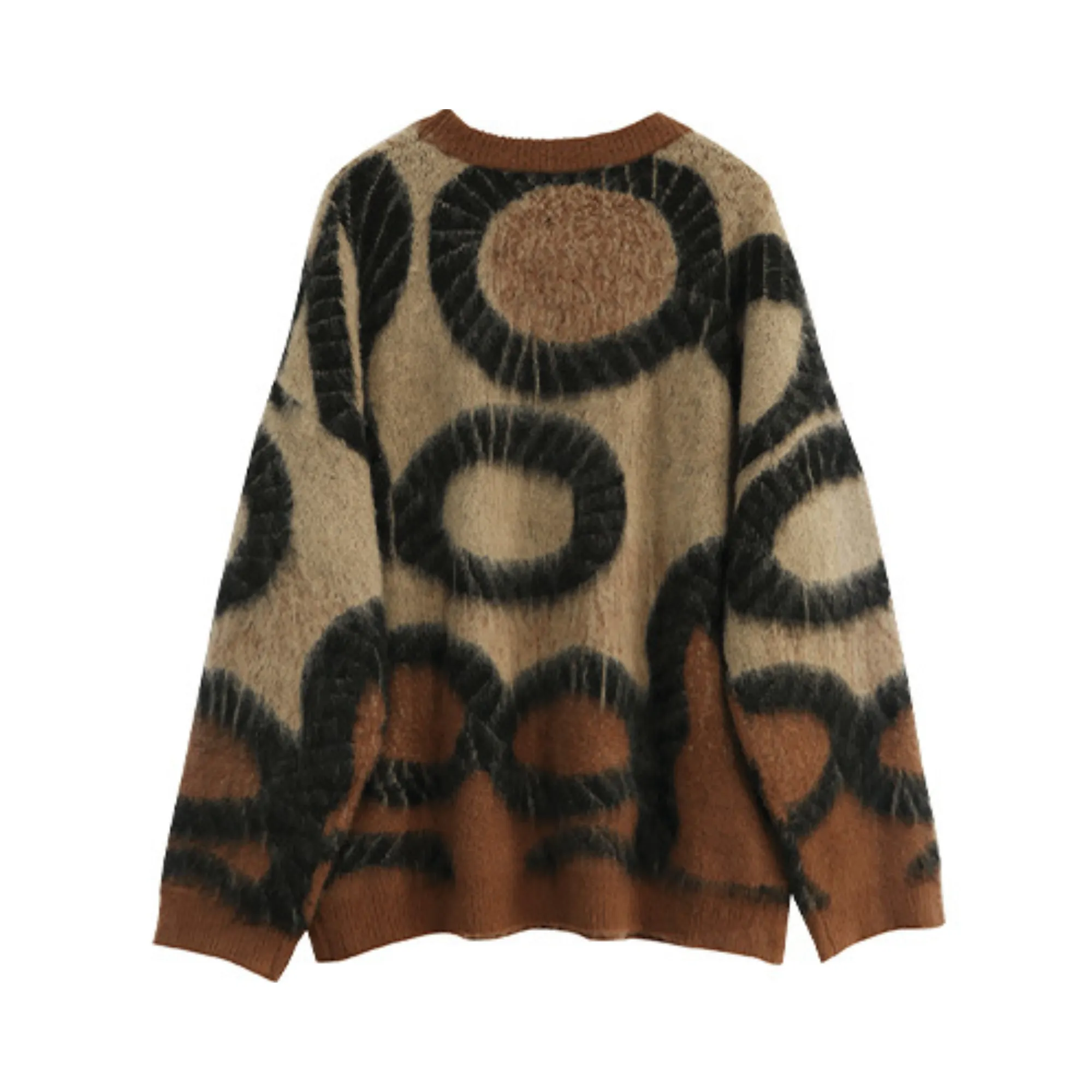 Pre Order:  Jacquard Mohair Knit Sweater