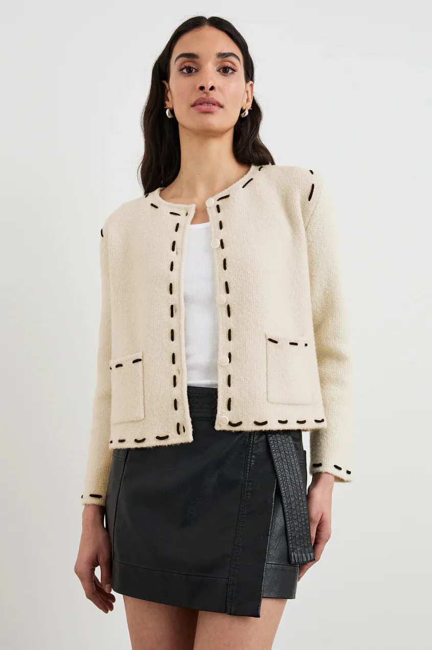 Rails Juliette Jacket in Ivory