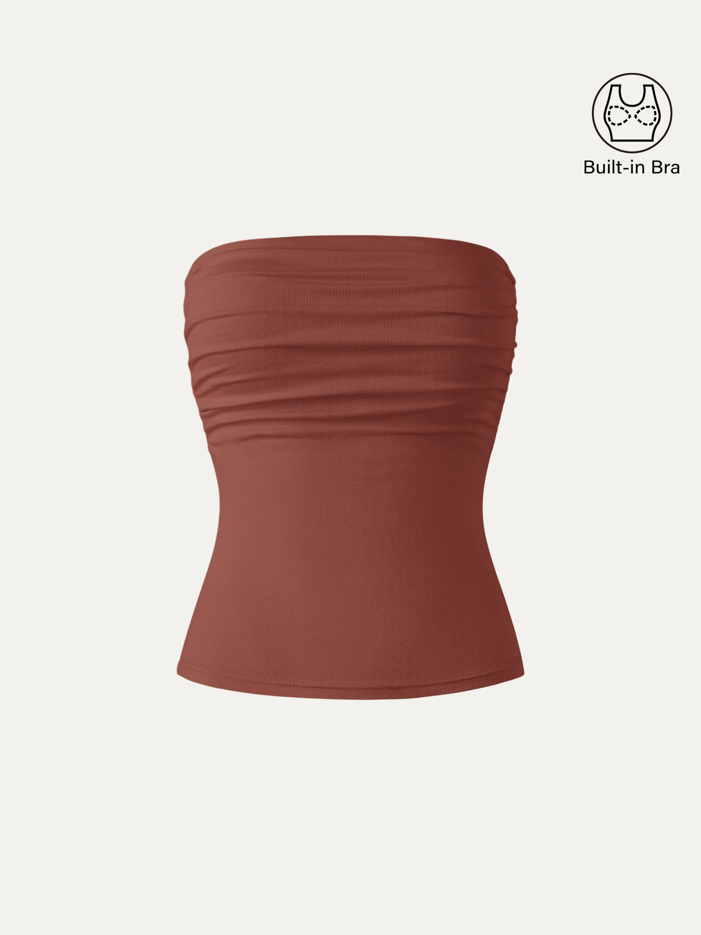 Ruched Brami Tube Top