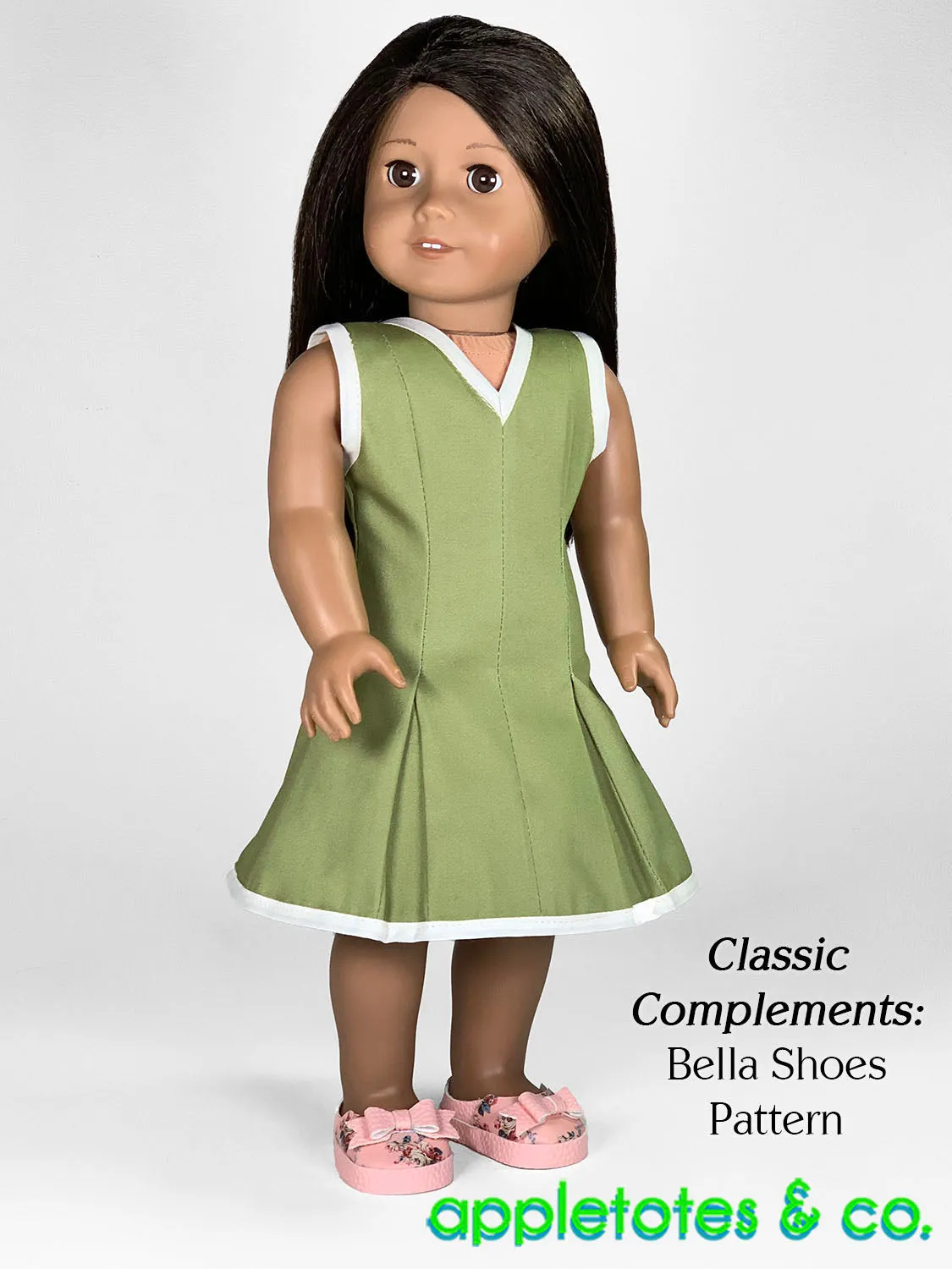 Sandra Dress 18 Inch Doll Sewing Pattern