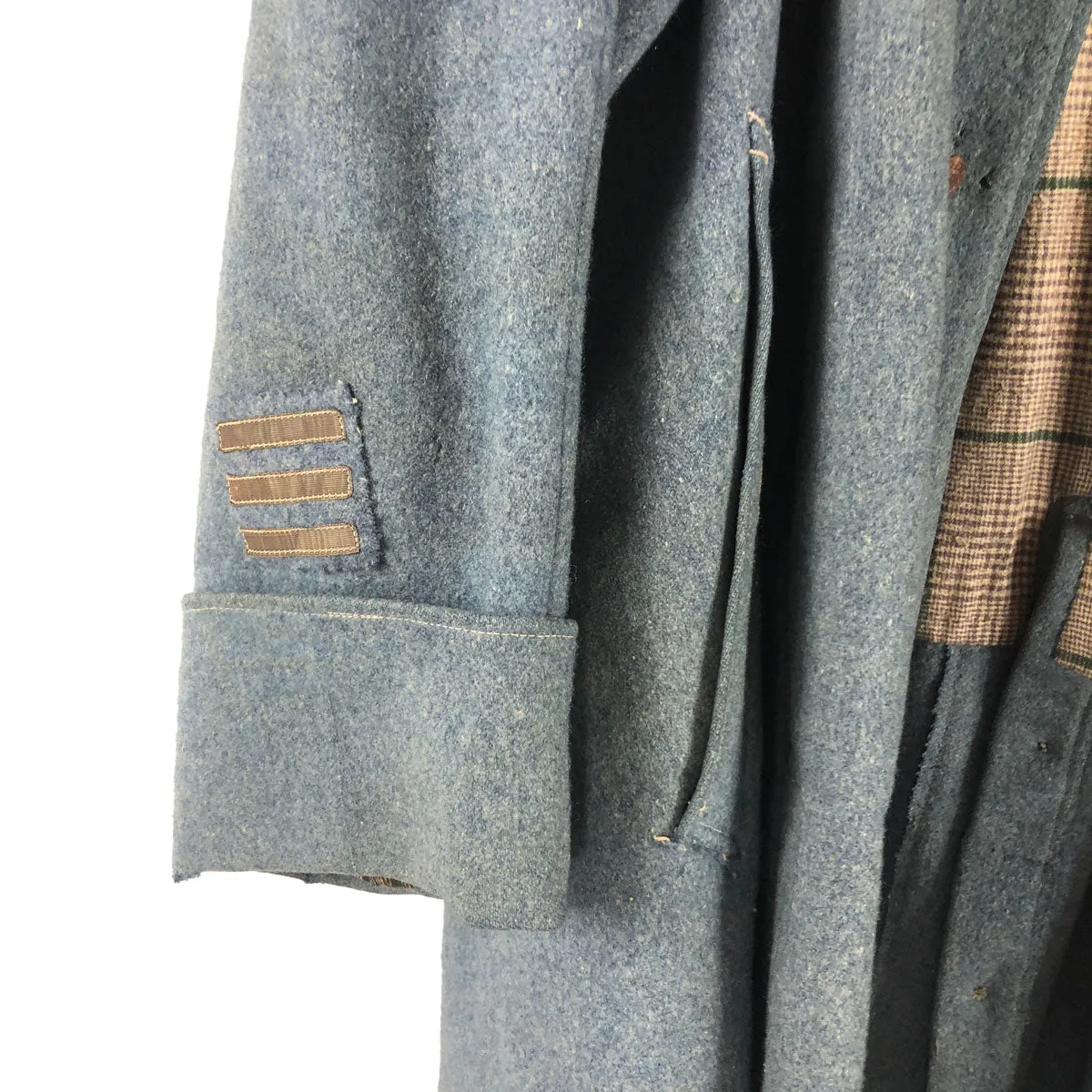 Single Breasted 22nd Reg Inf French Blue Horizon Great Coat