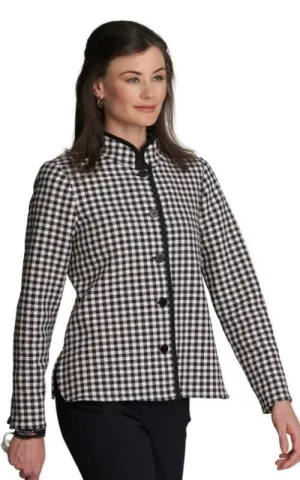 Small Check Woven Tunic