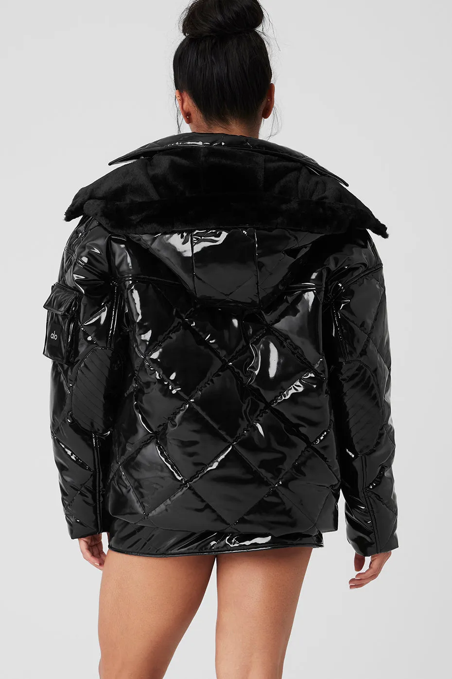 Snomoto Puffer Jacket - Black