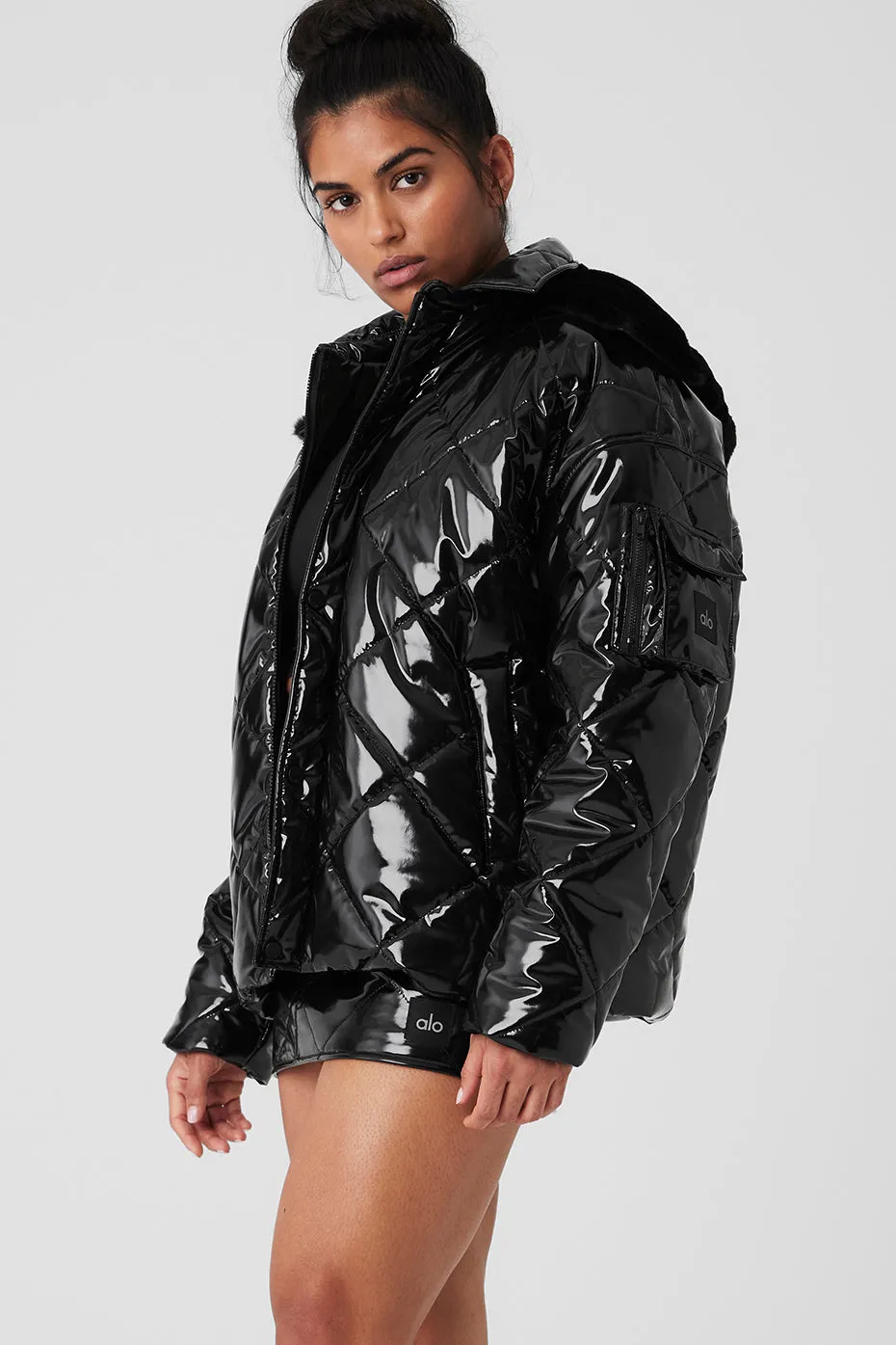 Snomoto Puffer Jacket - Black