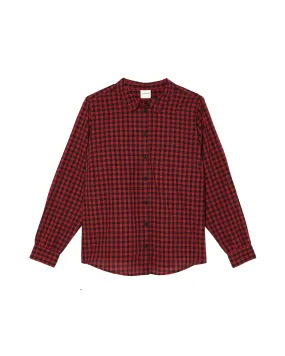 Spindle Checks Button Down | Red / Black