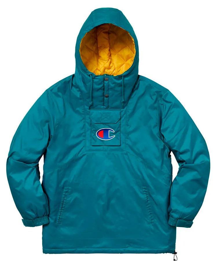 Supreme Champion Pullover Parka- Teal