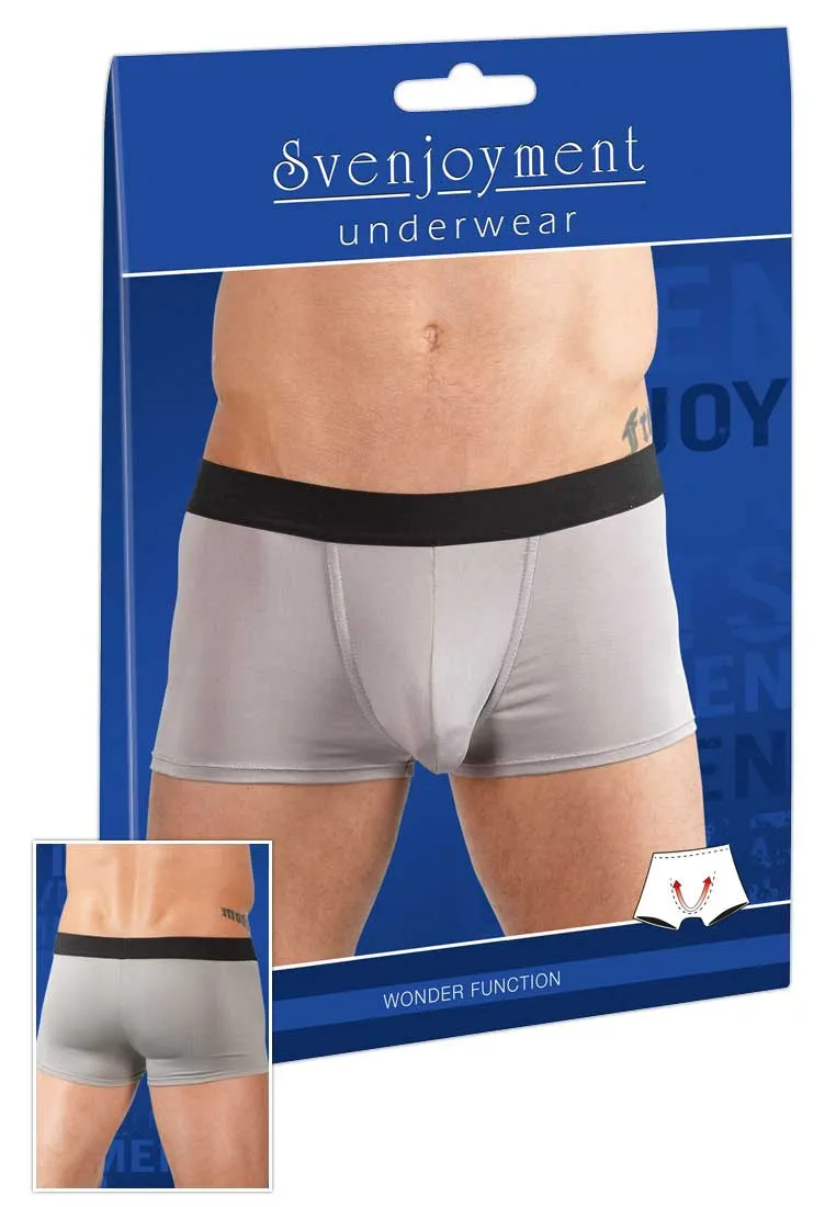 Svenjoyment Push Up Microfibre Boxer Brief Underwear Grey 2132060 Size M