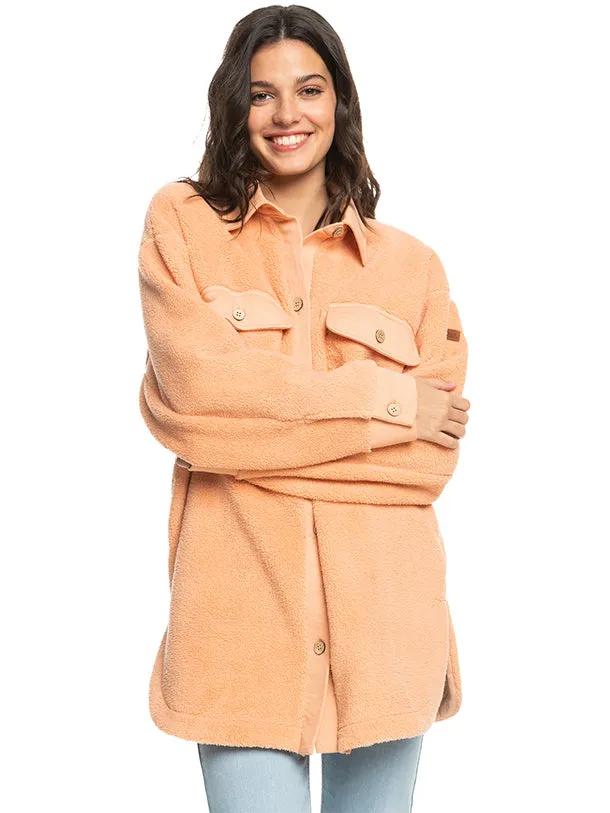 Switch Up Sherpa Fleece Overshirt