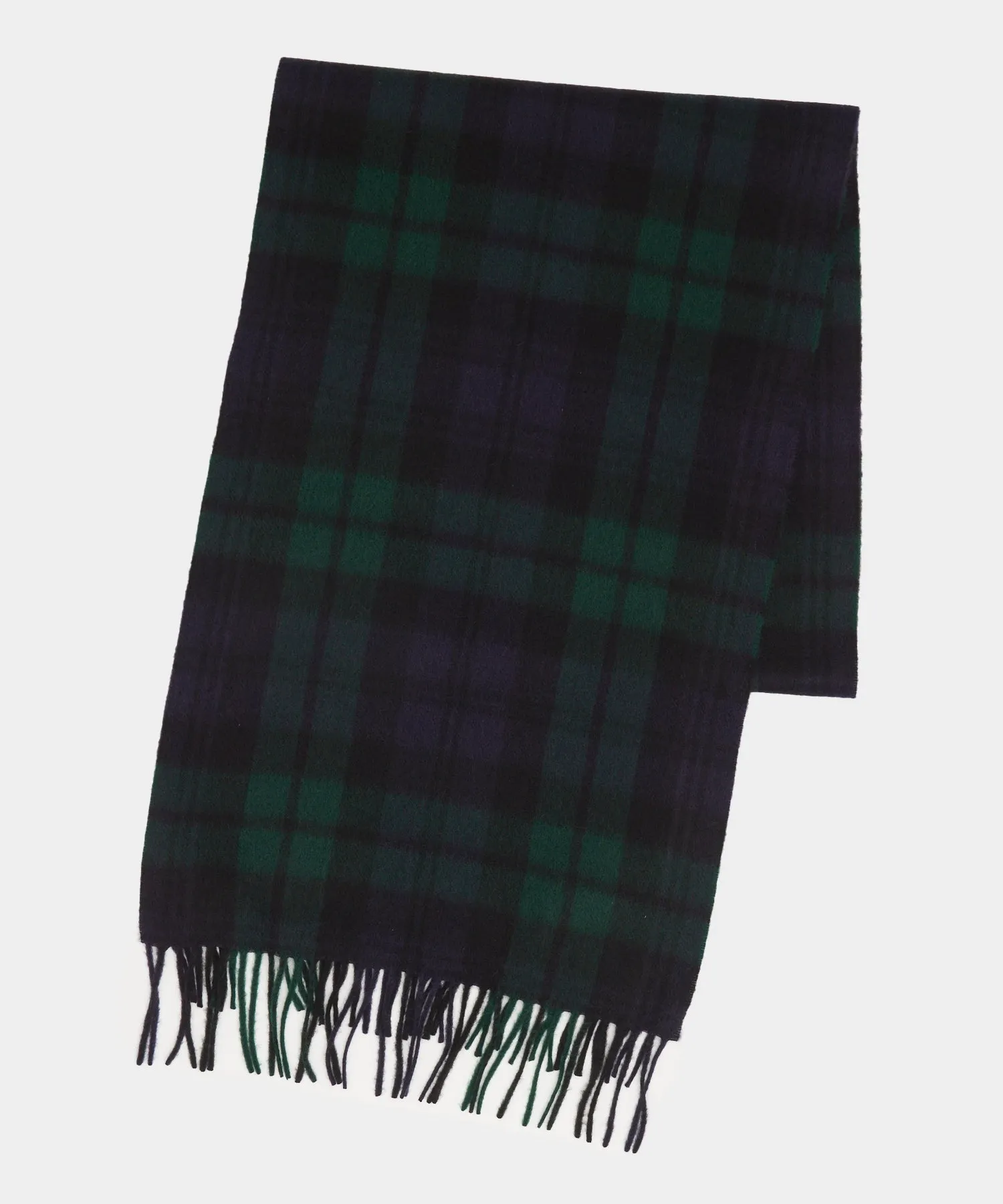 Todd Snyder x Joshua Ellis Cashmere Blackwatch Scarf