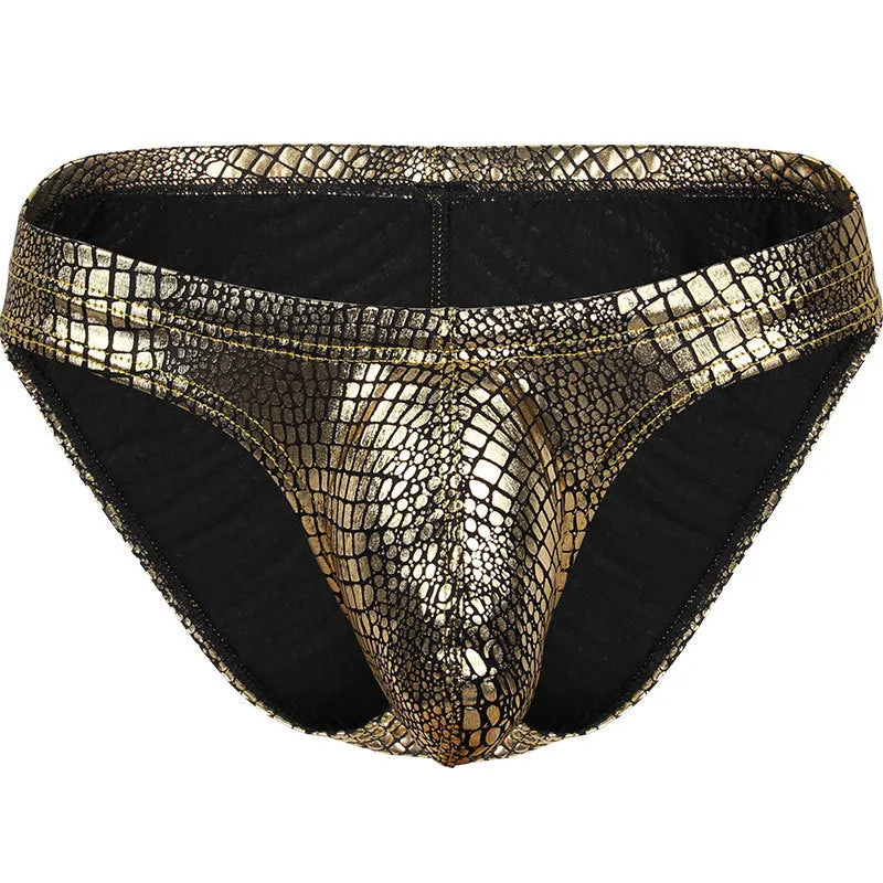 Top Viscose Sexy Serpentine Men's Sexy Brief