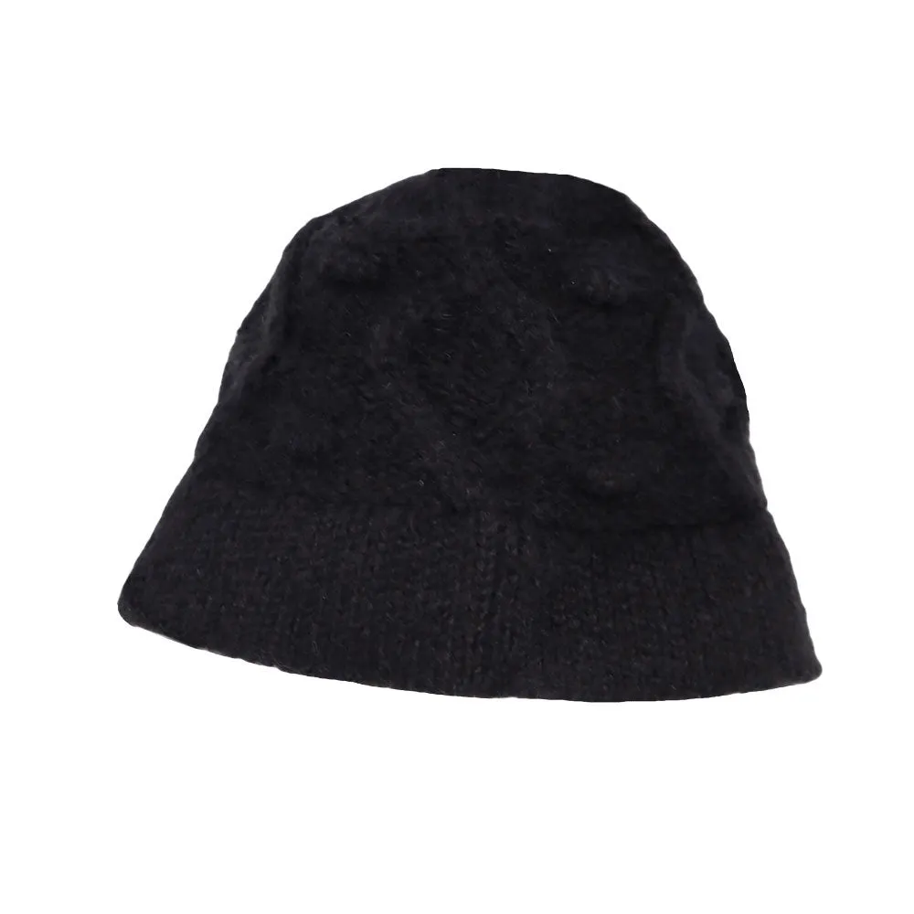 Wool Winter Floppy Short Brim Womens Bowler bucket Hat DWB1443